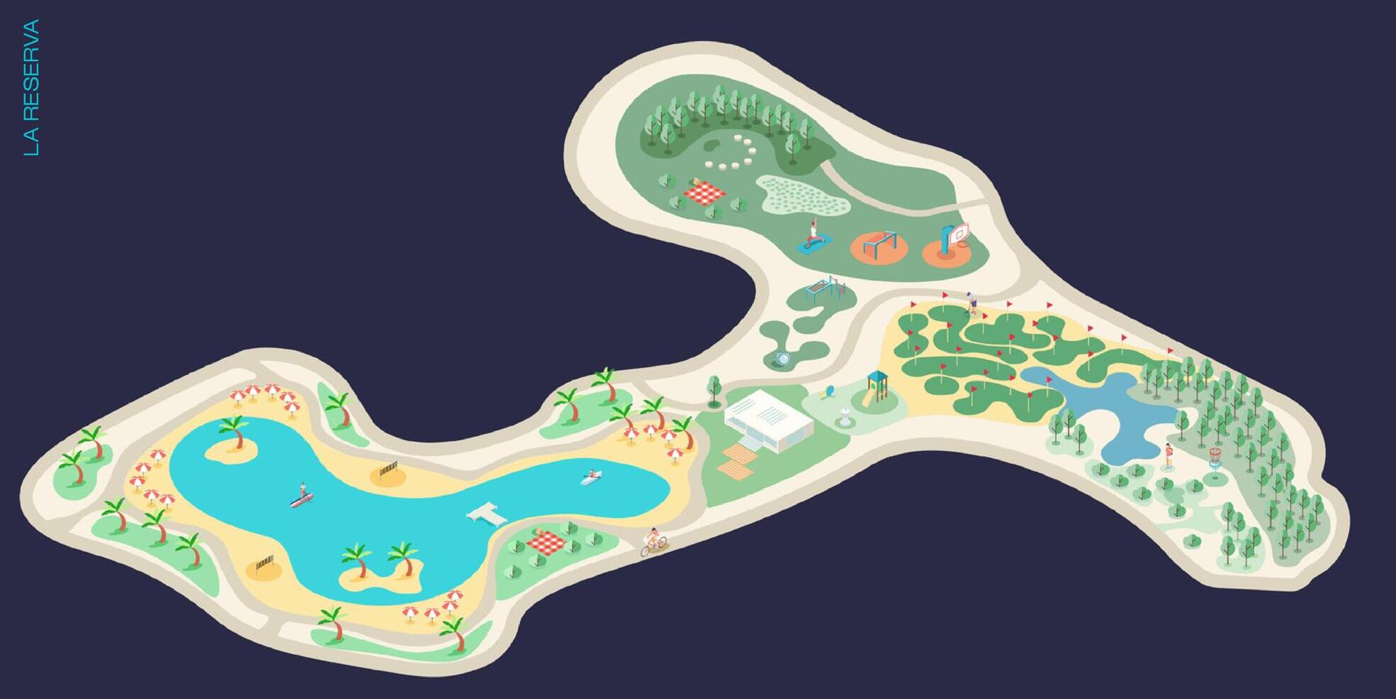 Crystal Lagoon & La Reserva