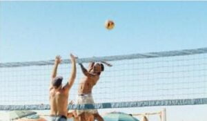 Play Beach Volleyball around the Lake @ Santa Rosalia Lake & Life Resort Crystal Lagoon & La Reserva