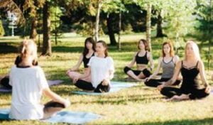 Yoga & Picnic Area @ Santa Rosalia Lake & Life Resort Crystal Lagoon & La Reserva
